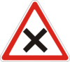 Знак 1.21 Пересечение равнозначных дорог