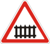 Знак 1.27 Железнодорожный переезд со шлагбаумом