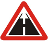 Знак 1.40 Конец дороги с усовершенствованным покрытием
