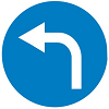 Знак 4.3 Движение налево