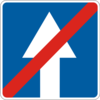 Знак 5.6 Конец дороги с односторонним движением
